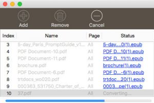 convert pdf to epub mac