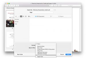 how to shrink a pdf on a mac