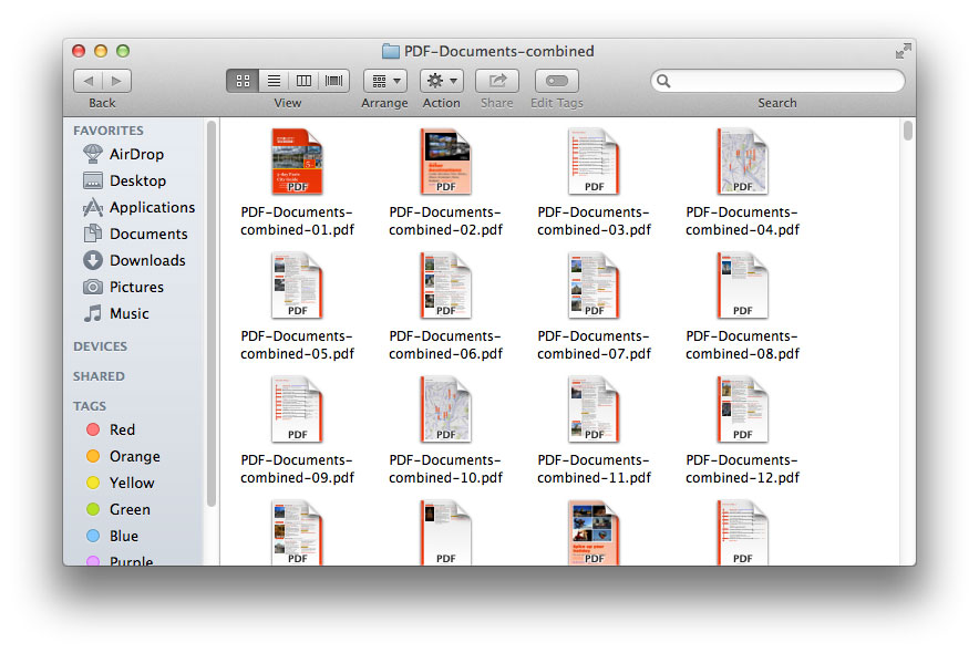 How to split a PDF file