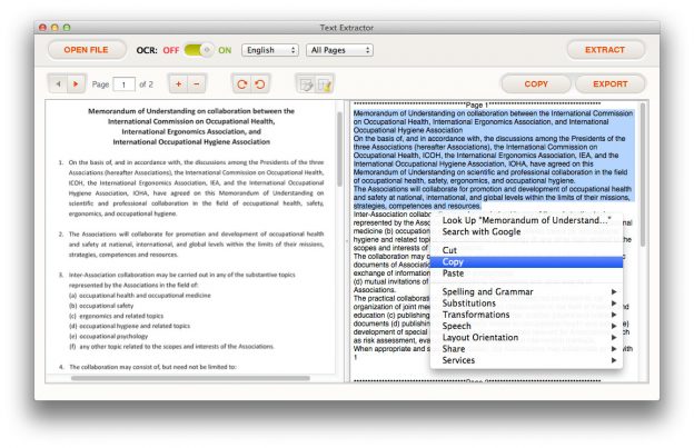 text extractor from pdf